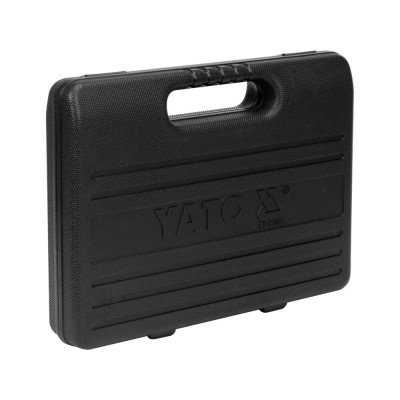 Компрессометр впрыска топлива в двигатель авто YATO 0-0.7 МПа 9 шт + кейс YT-73024