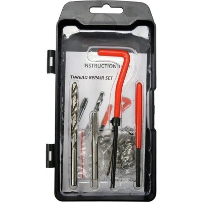 Набор для ремонта резьбы YATO М6 x 1.0 мм HSS 4241/4341 30 шт YT-17632