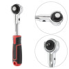 Рукоятка з храповим механізмом поворотна, 72 зуби 1/4", Cr-V STORM Intertool ET-8007