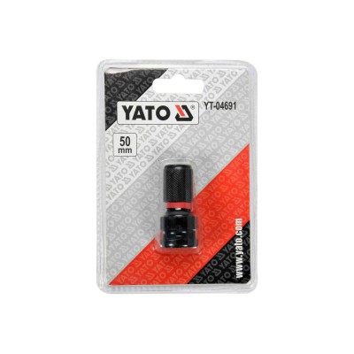 Переходник ударный для отверточных насадок YATO 1/2" x HEX-1/4" 50 мм YT-04691