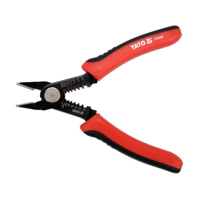 Бокорезы для проводников YATO, L=140 мм, AWG 20-10; 0,8-2.6 мм YT-22640