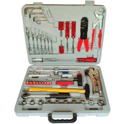 Набор инструментов с комплектом метизов и аксессуаров 126ед Intertool ET-5126