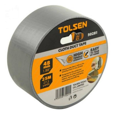 Армированная клейкая лента 25 м Tolsen 50281 Армированная клейкая лента 25 м Tolsen 50281