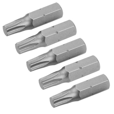 Биты S2 Torx T 25х25 мм, 5 шт блистер Tolsen 20277 Биты S2 Torx T 25х25 мм, 5 шт блистер Tolsen 20277