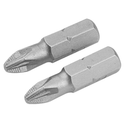 Биты S2A крестовые РН 2х25 мм, 2 шт блистер Tolsen 20213
