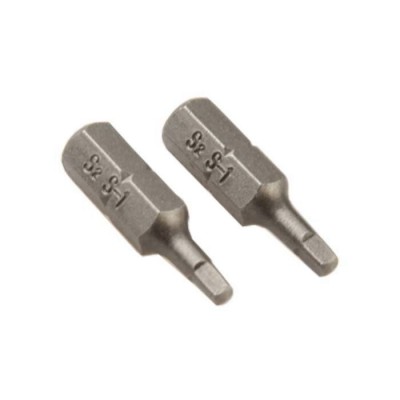 Биты S2 квадрат S 1х25 мм, 2 шт блистер Tolsen 20238