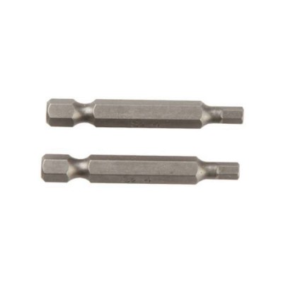 Биты S2 шестигранные 3х50 мм, 2 шт блистер Tolsen 20333