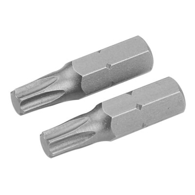 Биты S2 Torx T 15х25 мм, 2 шт блистер Tolsen 20222 Биты S2 Torx T 15х25 мм, 2 шт блистер Tolsen 20222