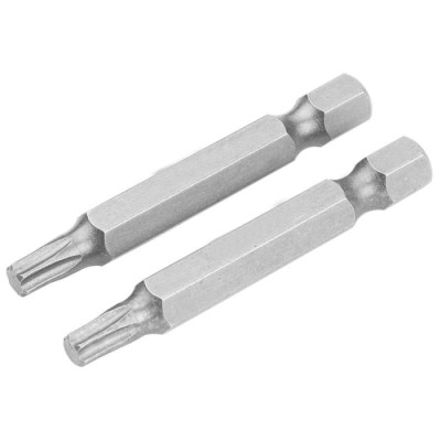 Биты S2 Torx T 27х50 мм, 2 шт блистер Tolsen 20325 Биты S2 Torx T 27х50 мм, 2 шт блистер Tolsen 20325