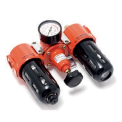 Блок підготовки повітря (фільтр 5Мк + регулятор + маслодобавлювач) 1/4" (0-10bar) Forsage F-SG-700-14