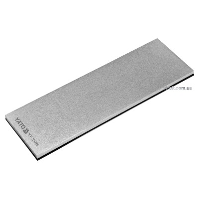 Брусок абразивный алмазный для заточки YATO 150 х 50 х 4 мм с грануляцией G300 YT-76085