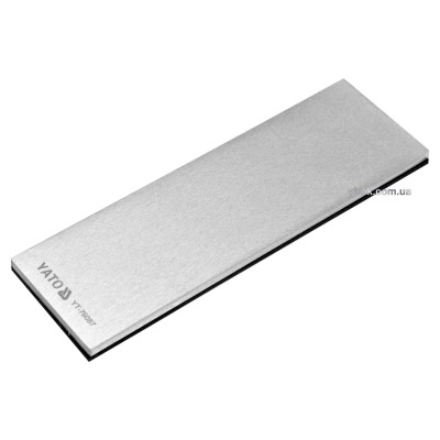 Брусок абразивный алмазный для заточки YATO 150 х 50 х 4 мм с грануляцией G600 YT-76087