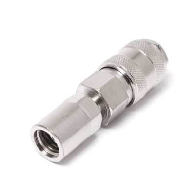 Швидкороз'єм пневматичний з клапаном "затискач" 8*12мм Partner SE1-3SR