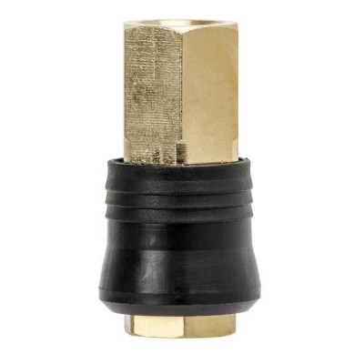 Швидкороз'ємне з'єднання з внутрішнім різьбленням 1/4", латунь Intertool PT-1814