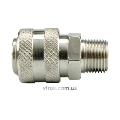 Быстроразъемное соединение VOREL с внешней резьбой 3/8" 81371