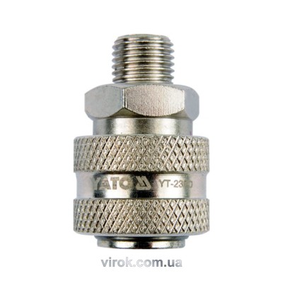 Швидкознімне з'єднання YATO із зовнішнім різьбленням 1/2" YT-2392