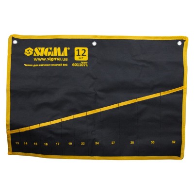 Чехол для гаечных ключей 12шт big SIGMA 6011071