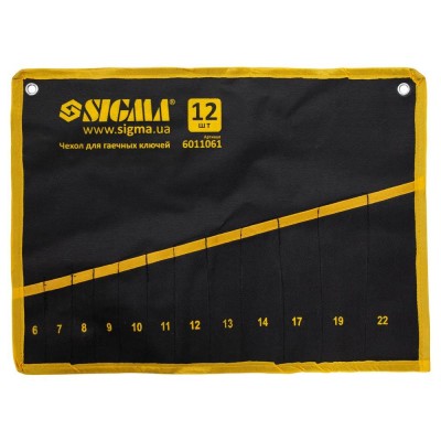 Чохол для гайкових ключів 12шт SIGMA 6011061