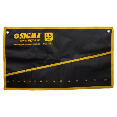 Чехол для гаечных ключей 15шт SIGMA 6011091