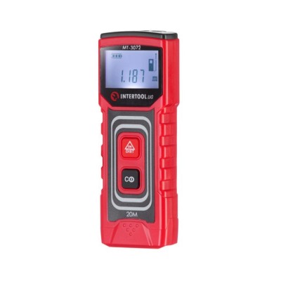 Далекомір лазерний 20м Intertool MT-3072