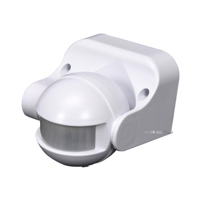 Датчик руху білий VOREL 1200 Вт 12 м 180° 83121