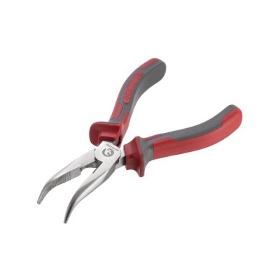 Довгогубці вигнуті 160мм С55 Intertool HT-0131