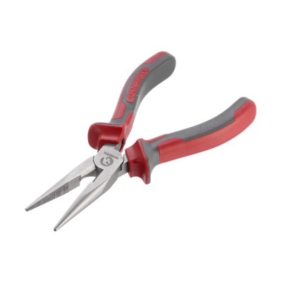 Довгогубці прямі 160мм, С55 Intertool HT-0127