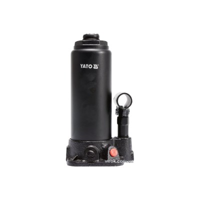 Домкрат гидравлический бутылочный YATO 5 т 216-413 мм YT-17002