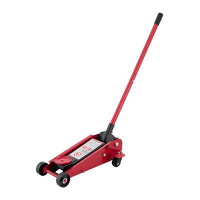 Домкрат гідравлічний підкатний 2.25т, висота підйому 495мм, проф Intertool GT0135