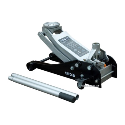 Домкрат гидравлический подкатной YATO 2.5 т 89-457 мм YT-1721