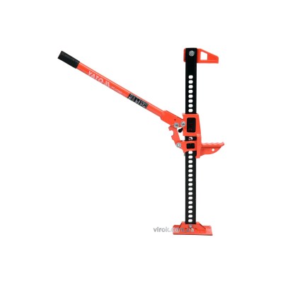 Домкрат реечный с ручным рычагом YATO 3 т 130-700 мм YT-17260