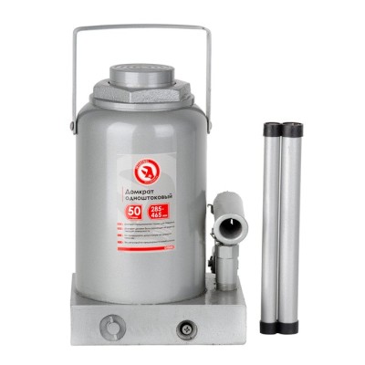 Домкрат "стовпчик" одноштоковий 50т, 285-465 мм Intertool GT0030