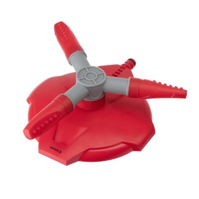 Дощувач круговий з трьома розпилювачами з головкою, що обертається на базі Intertool GE-0075