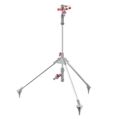Дощувач пульсуючий з повною/частковою зоною поливу на тринозі Intertool GE-0068
