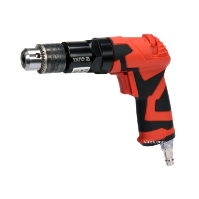 Дрель пневматическая YATO 1/4" 10 мм 1800 об/мин 113 л/мин YT-09703