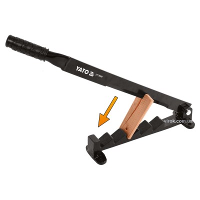 Дровокол ручной YATO нож- 680 х 8 мм станина- 355 х 40 мм лезвие- 270 мм YT-79940