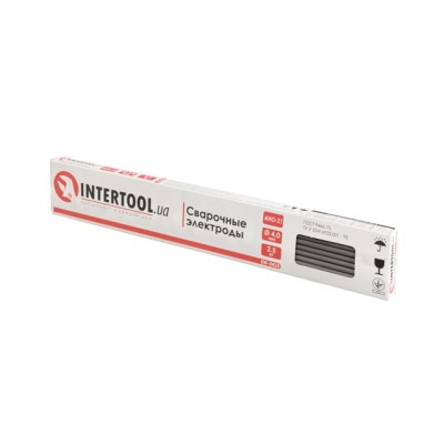 Электроды сварочные, ? 4 мм, уп. 2,5 кг Intertool EW-0425