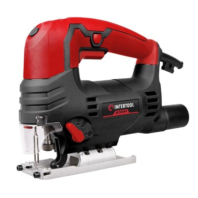 Электролобзик 810 Вт, 800-2900 ход/мин,бесключевой патрон, макс.гл.распила 80 мм, алюминиевая платформа, led-подсветка Intertool WT-0490