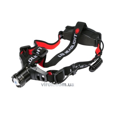 Фонарь налобный светодиодный CREE XP-E YATO 3 Вт 100 лм 3 x AAA YT-08590