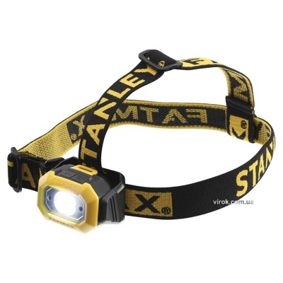 Фонарь налобный светодиодный STANLEY "FatMax" 2 режима 50/200 лм 3 x ААА FMHT81509-0 Фонарь налобный светодиодный STANLEY "FatMax" 2 режима 50/200 лм 3 x ААА FMHT81509-0