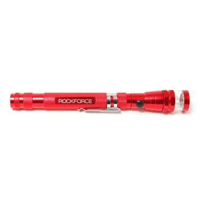 Ліхтар телескопічний з магнітом (3LED, 2.27кг, L:178-587мм), у блістері ROCKFORCE RF-686ML3