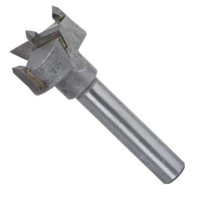 Фреза Форстнера D-25 мм, d-8 мм для дверных петель Intertool SD-0492