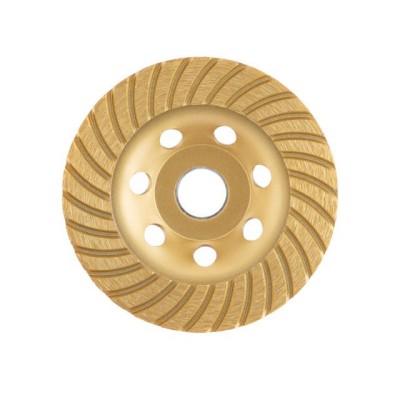 Фреза торцевая шлифовальная алмазная Turbo 115*22.2мм Intertool CT-6215