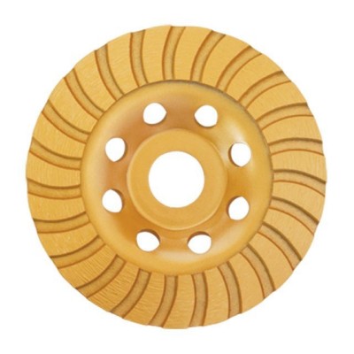 Фреза торцевая шлифовальная алмазная Turbo 125*22.2мм Intertool CT-6225