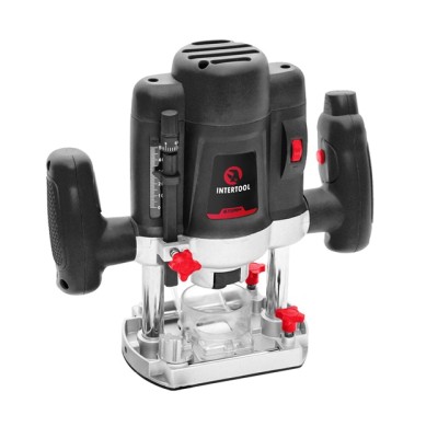 Фрезер ручной электрический 230 В~50Гц, 1200 Вт, 16000-30000 об/мин, цанга 6/8 мм, кейс Intertool WT-0920