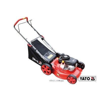 Газонокосилка 4-колесная бензиновая YATO 2200 Вт 141 см? 460/25-75 мм YT-85245