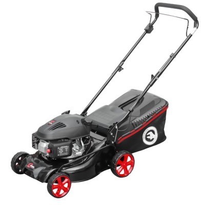 Газонокосарка бензинова 1.2 кВт/1.36 к.с., 2800 об/хв, 80 куб. см, ЄВРО 5, ширина/висота косіння 420/25-75 мм, травозбірник 45 л Intertool LM-4540