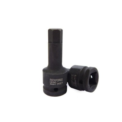 Головка-бита 6-гранная ударная 19мм 3/4" (L-90мм) ROCKFORCE RF-2649019 Головка-бита 6-гранная ударная 19мм 3/4" (L-90мм) ROCKFORCE RF-2649019