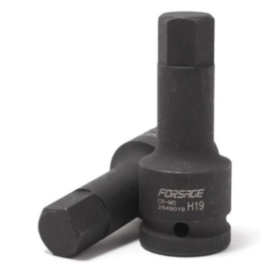 Головка-бита 6-гранная ударная 27мм 3/4" ROCKFORCE RF-2649027 Головка-бита 6-гранная ударная 27мм 3/4" ROCKFORCE RF-2649027