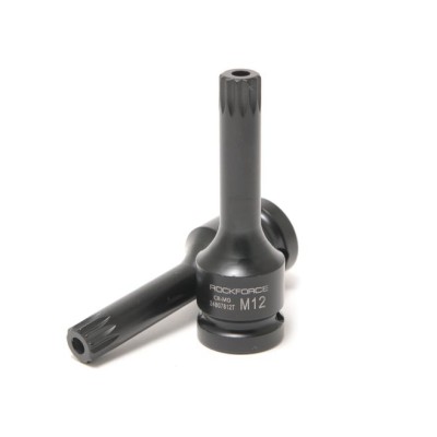 Головка-бита SPLINE ударная M12 с отверстием, 1/2" ROCKFORCE RF-24807812T Головка-бита SPLINE ударная M12 с отверстием, 1/2" ROCKFORCE RF-24807812T